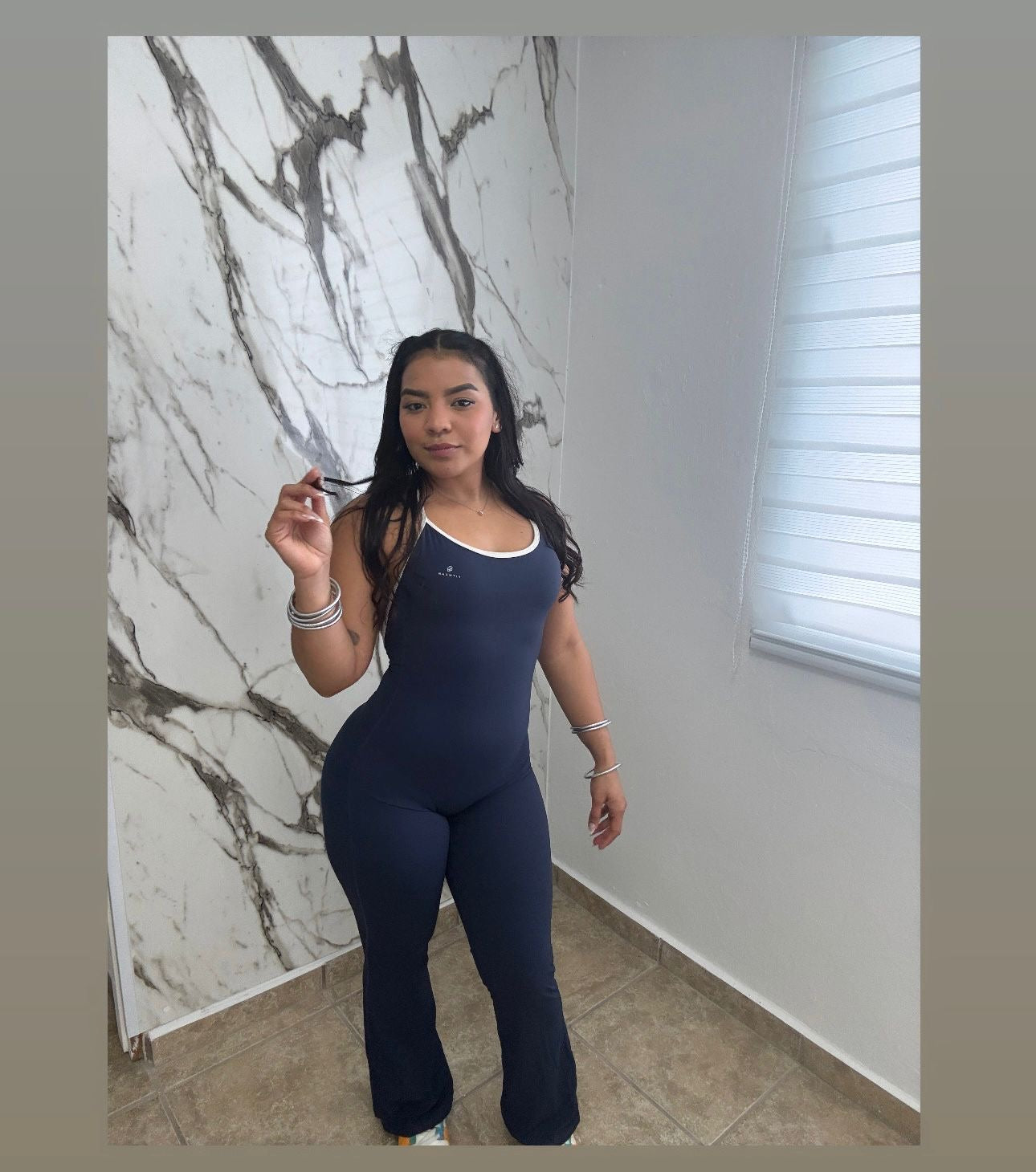 ✨NAVY ECLIPSE JUMPSUIT🫐